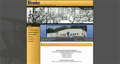 Desktop Screenshot of brooksprintingequipment.com